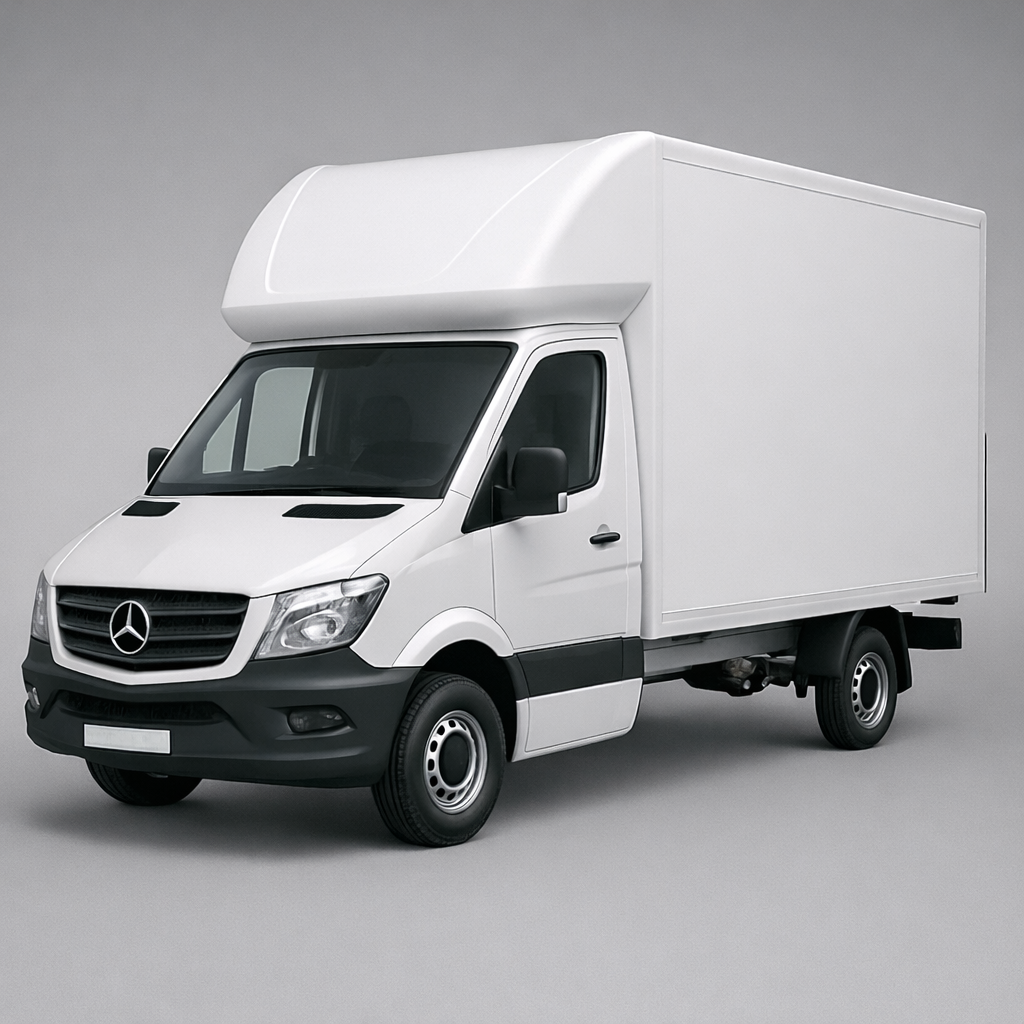 Mercedes Luton Van For Hire