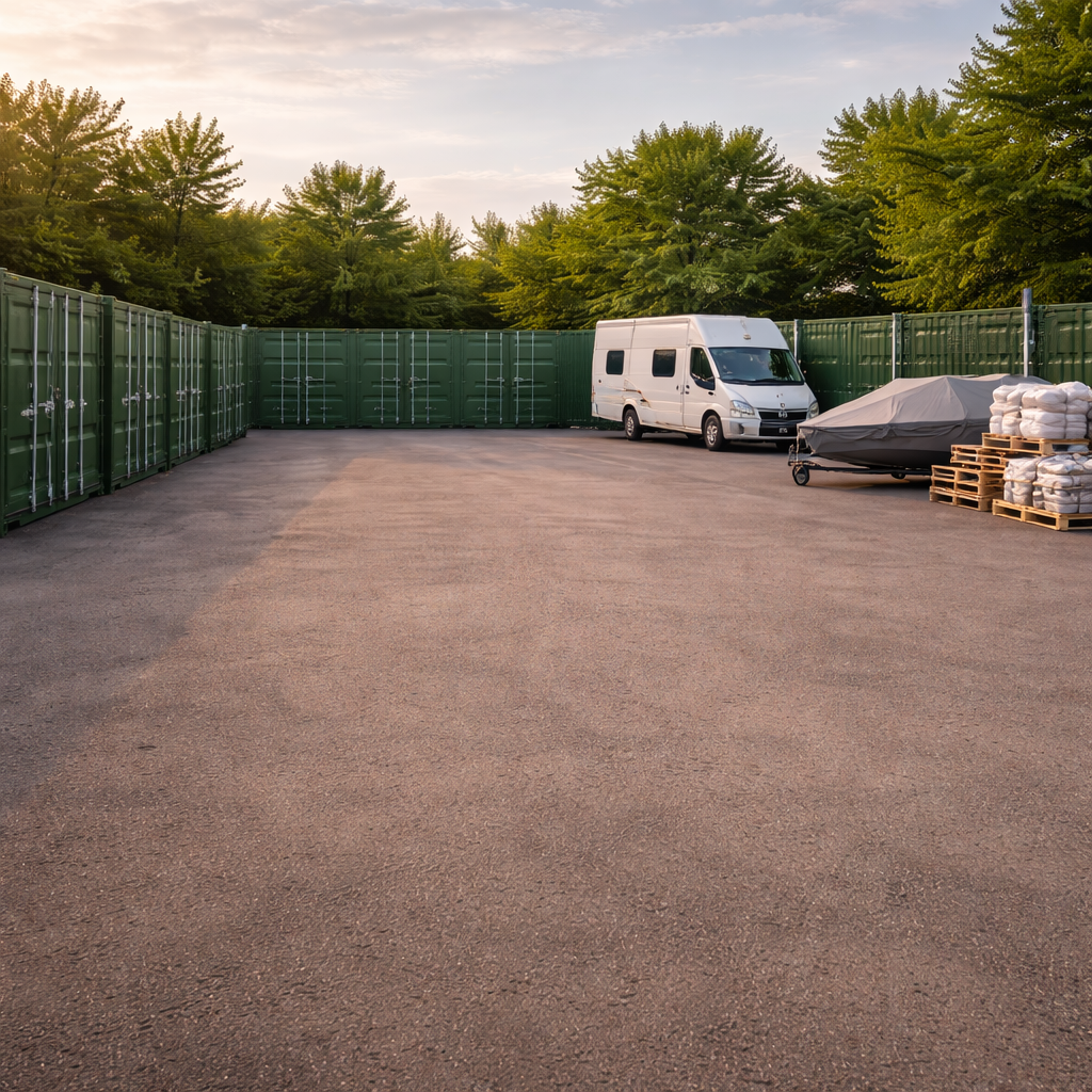 Yard Storage Space For Hire in Preston